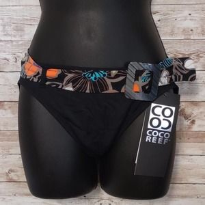 Coco Reef Belted Hipster Bikini Bottom Small